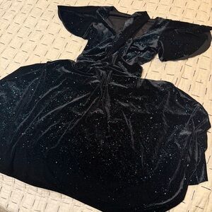 Silent Night Velvet Rio Midi Dress